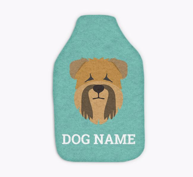 Name And Icon: Personalized {breedFullName} Hot Water Bottle